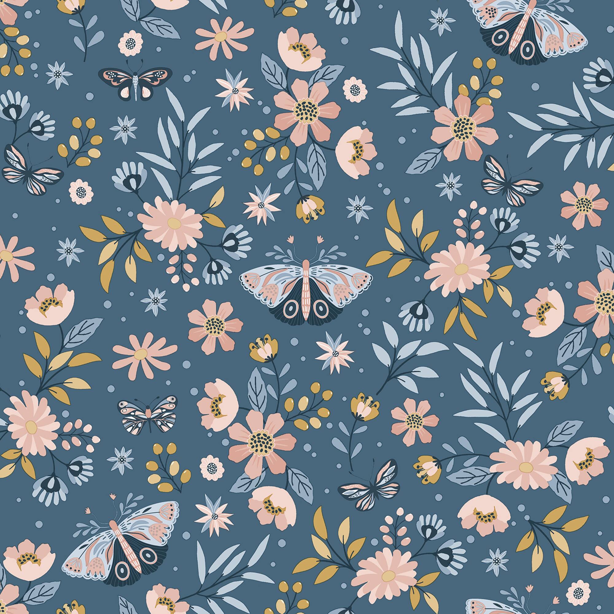 Designs Direct Whimsical Meadow Wallpaper